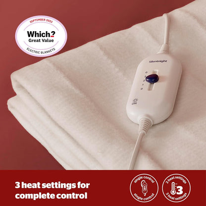 Silentnight Comfort Control Electric Blanket - Single