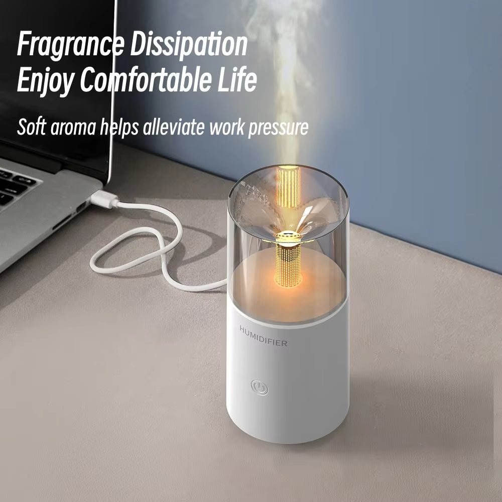 Mini Portable Car Aromatherapy Essential Oil Diffuser with LED Lighthome Office Table USB Electric Aroma Air Humidifier Diffuser