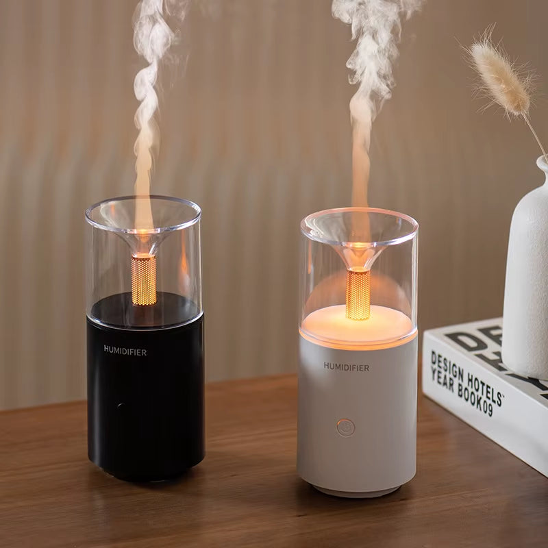 Mini Portable Car Aromatherapy Essential Oil Diffuser with LED Lighthome Office Table USB Electric Aroma Air Humidifier Diffuser