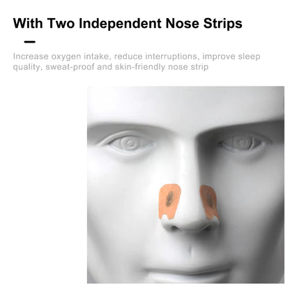 10/100Pcs Nose Strips Pack of Anti-Snoring Nose Strips Magnetic Nose Strips Intake Breathing Nasal Strip Nose Strips for Busines